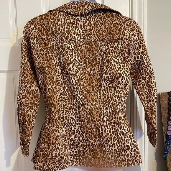 Joan Rivers jacket leopard - Picture 3 of 5
